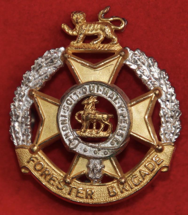 Forester Brigade Officer's Cap Badge