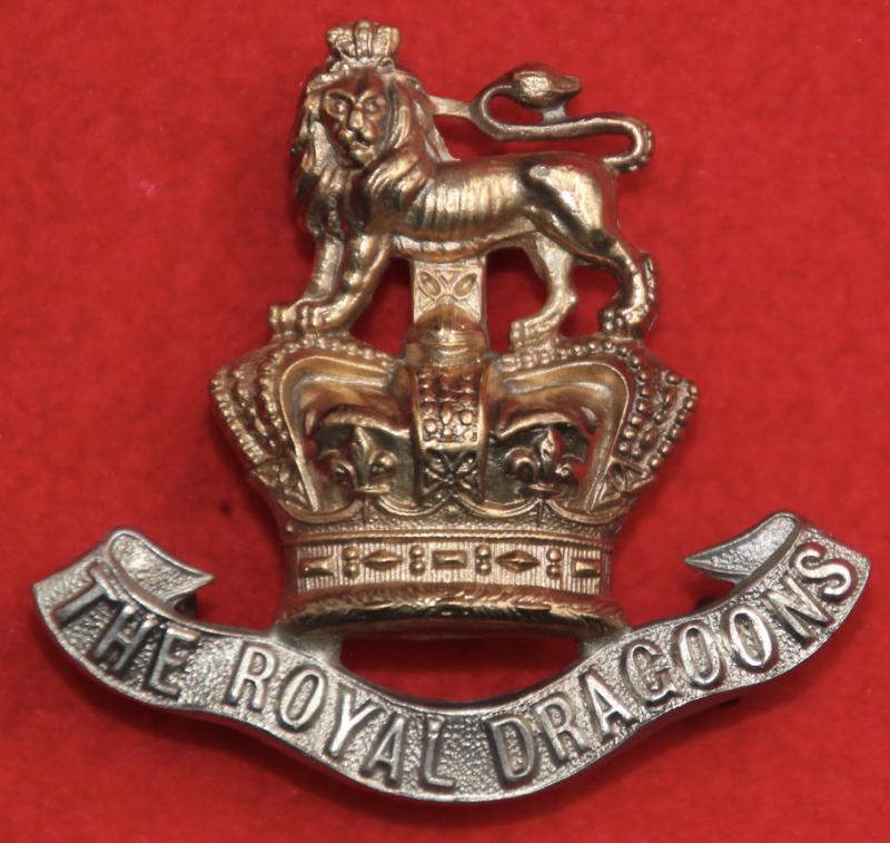Victorian Royal Dragoons Cap Badge