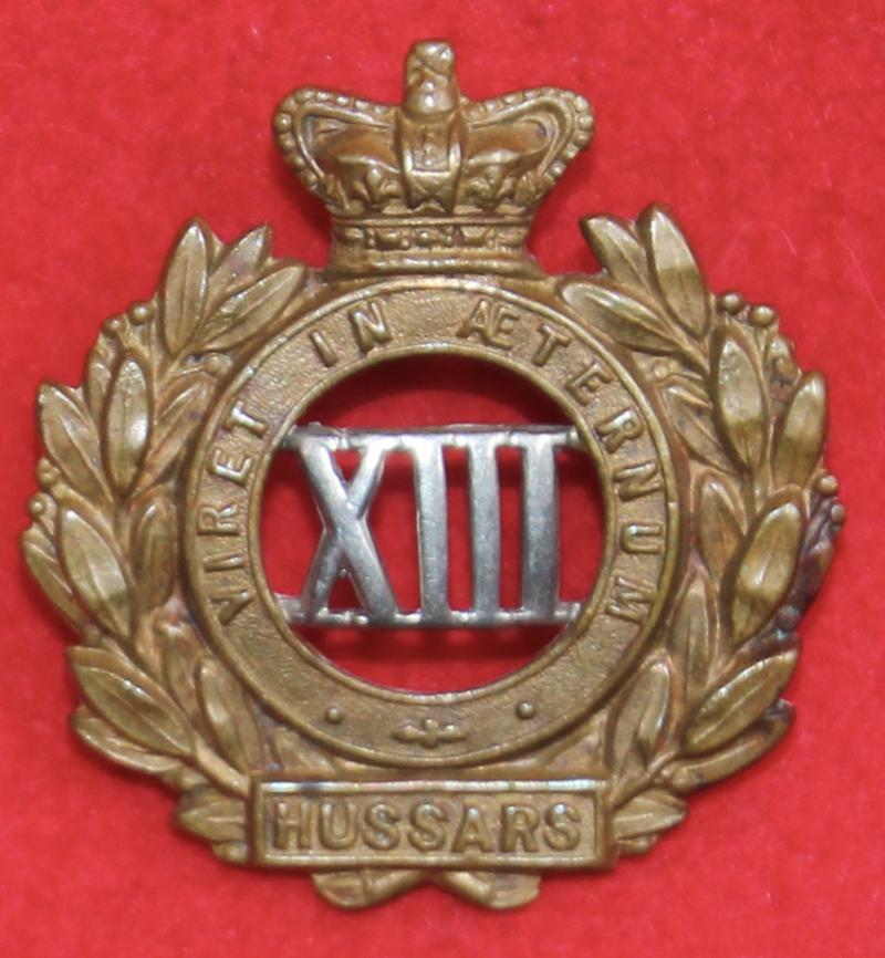 Victorian 13H Cap Badge