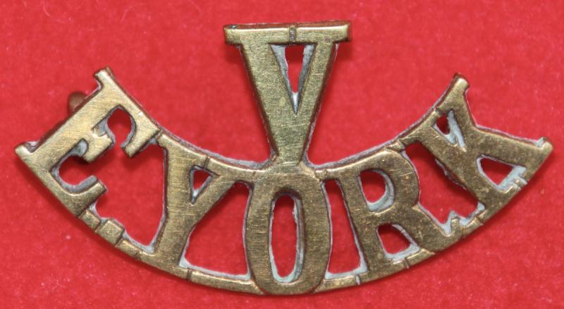 East York VTC Shoulder Title