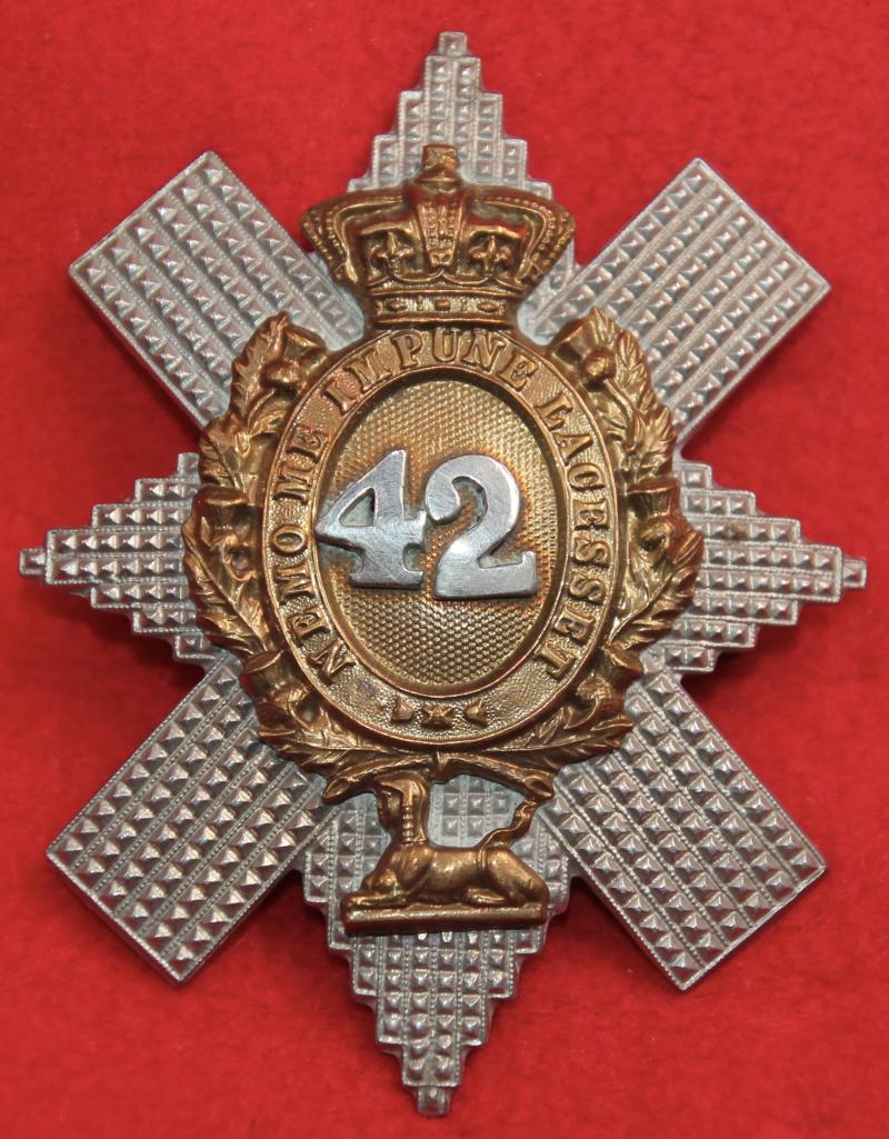 42nd Foot NCO's Glengarry Badge