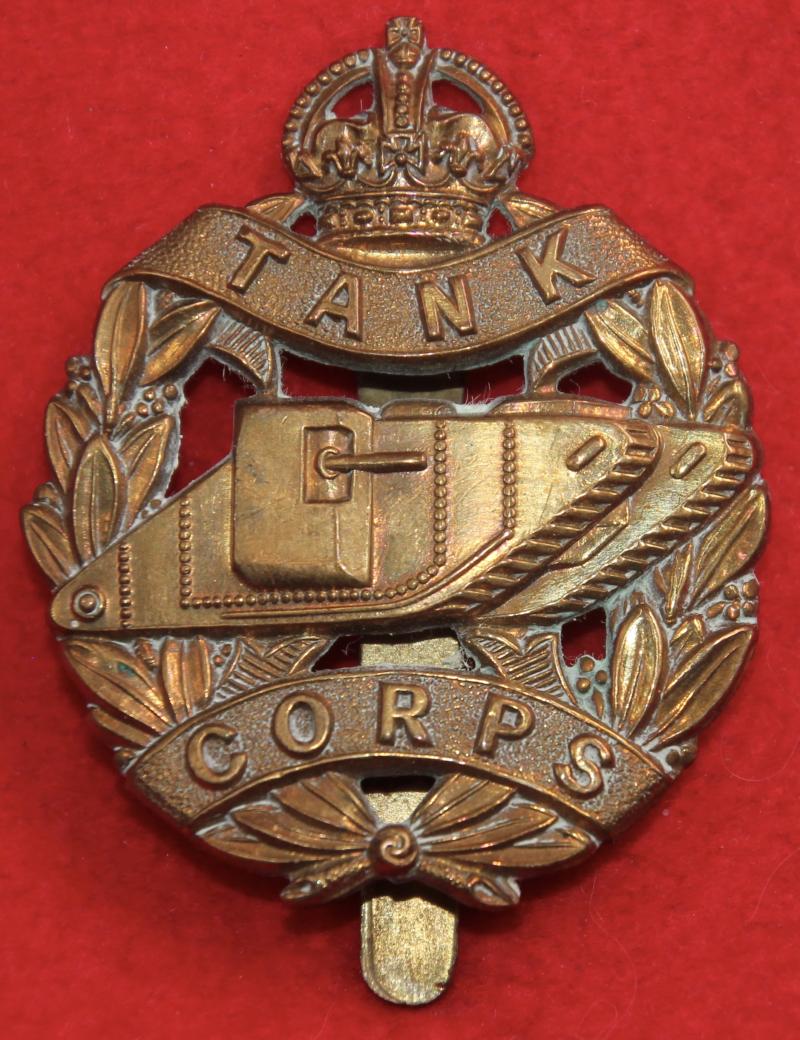 Tank Corps Cap Badge