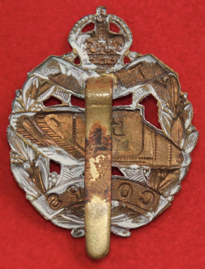 Tank Corps Cap Badge