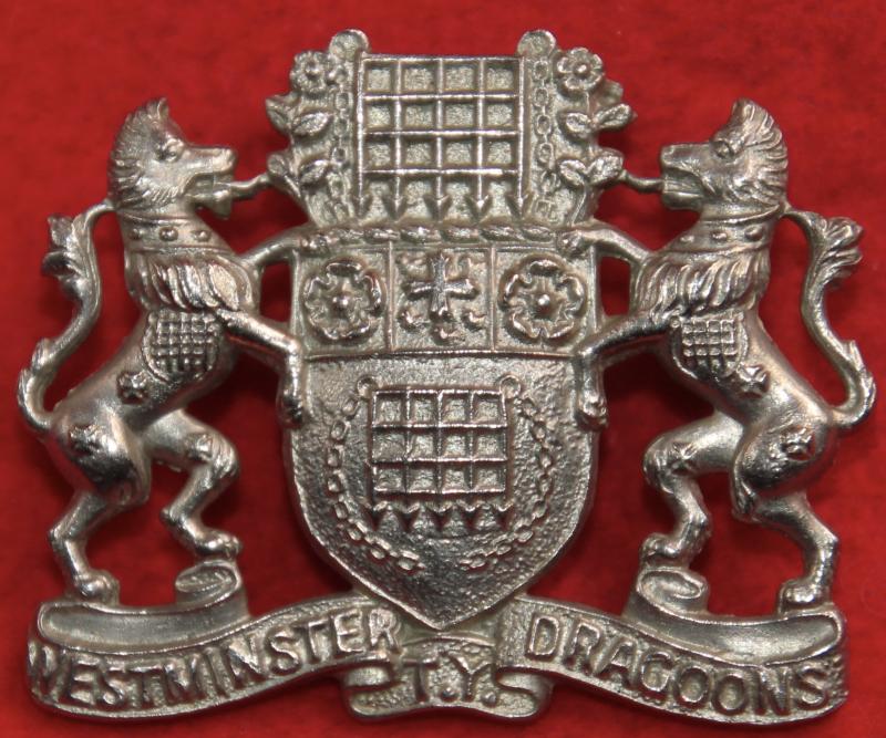 Westminster Dragoons TY Cap Badge