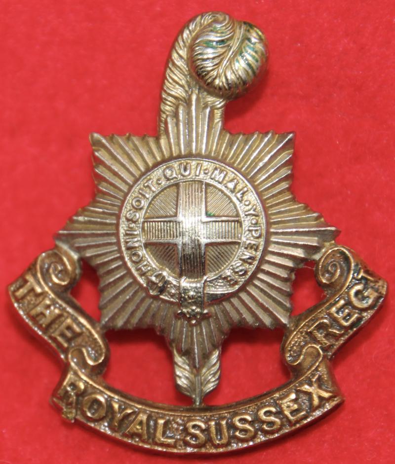 R Sussex Regt Cap Badge