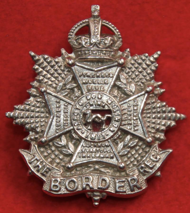 Edwardian Border Regt Cap Badge