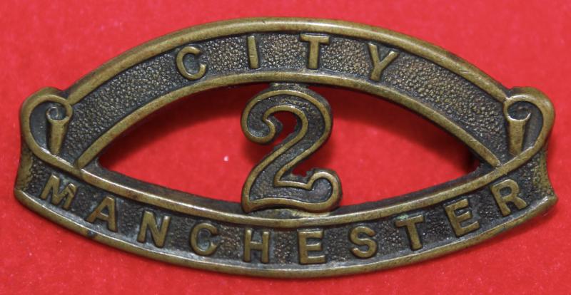 2nd City of Manchester Shoulder Title