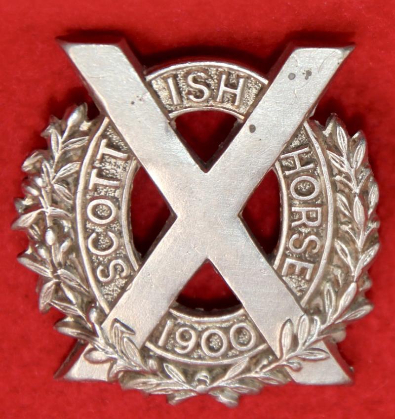 Scottish Horse IY Bonnet Badge