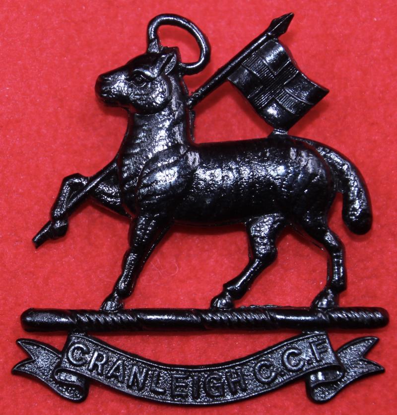 Cranleigh School CCF Cap Badge