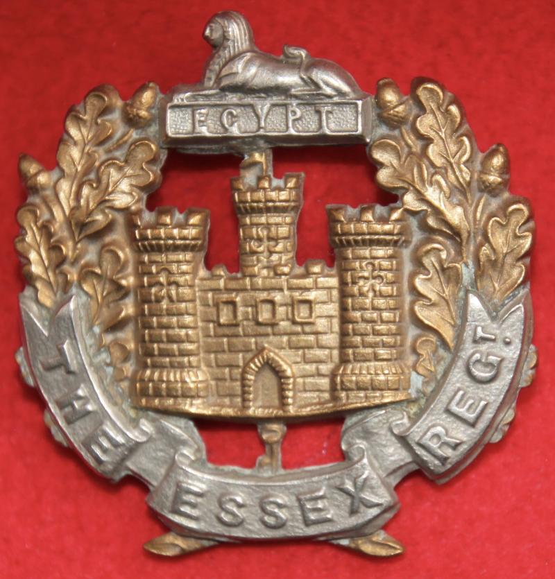 Victorian Essex Regt Cap Badge