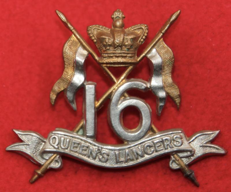 Victorian 16th Lancers Cap Badge
