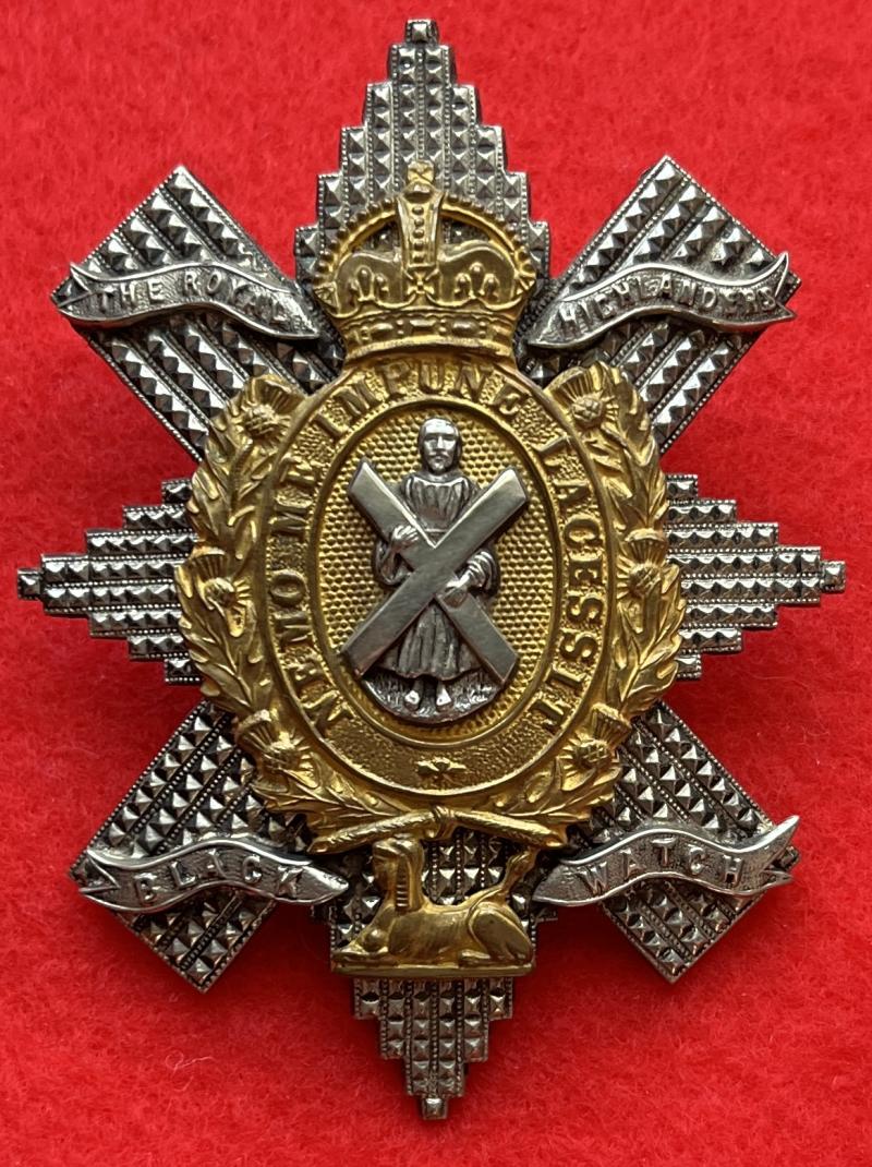 BW Officer's Glengarry Badge