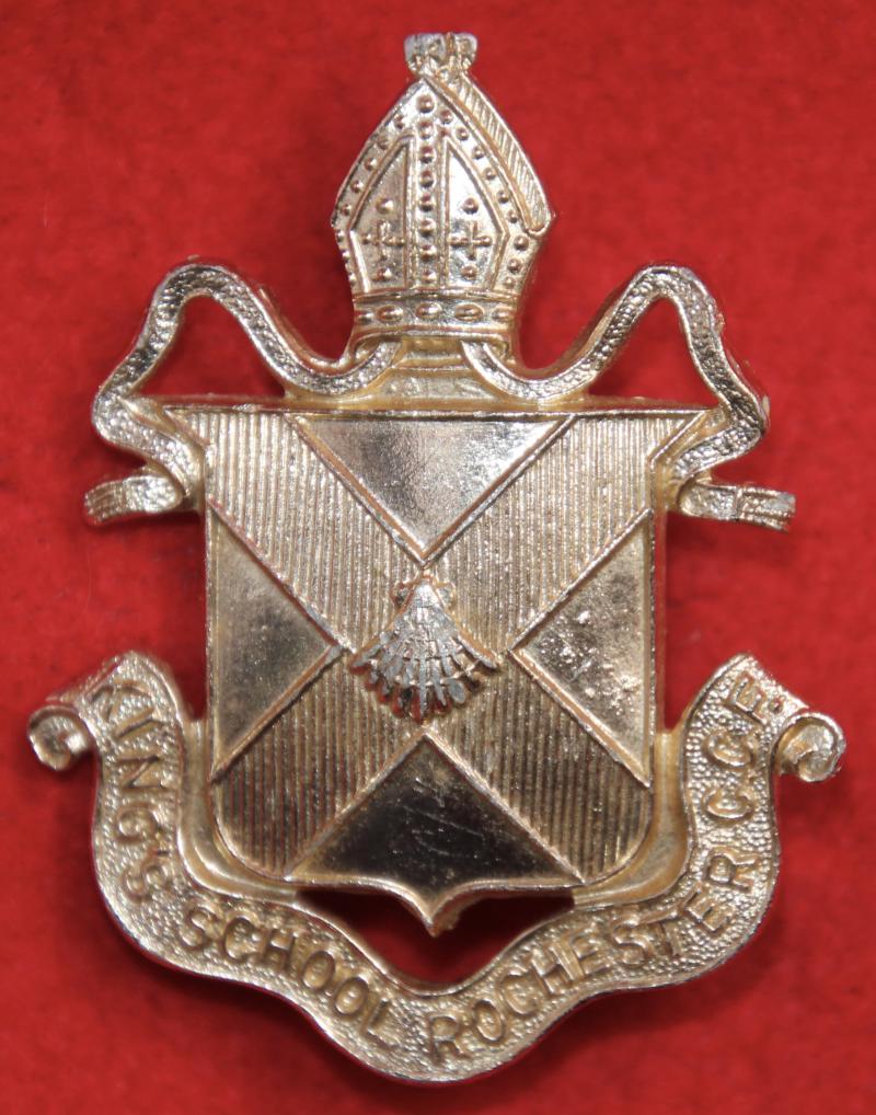 Anodised Rochester CCF Cap Badge