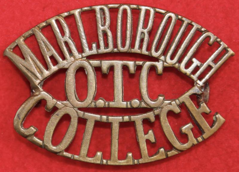 Marlborough/OTC/College Shoulder Title
