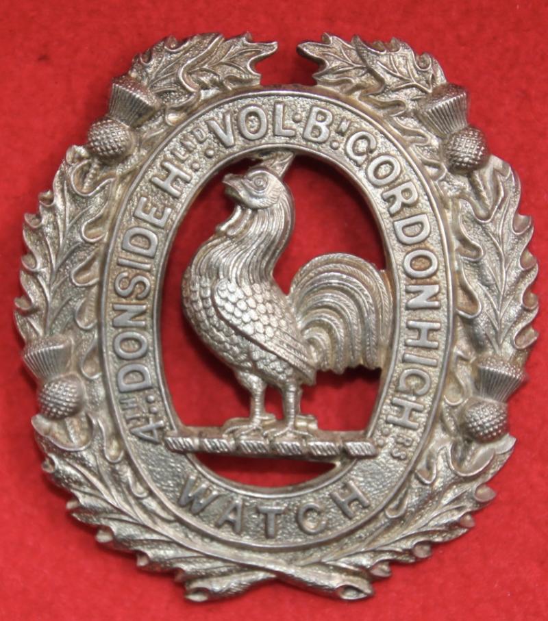 4th VB Gordons Glengarry Badge