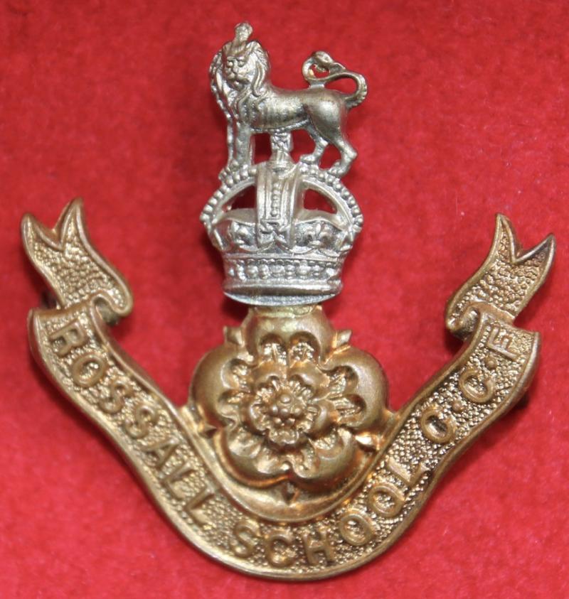 Rossall School CCF Cap Badge