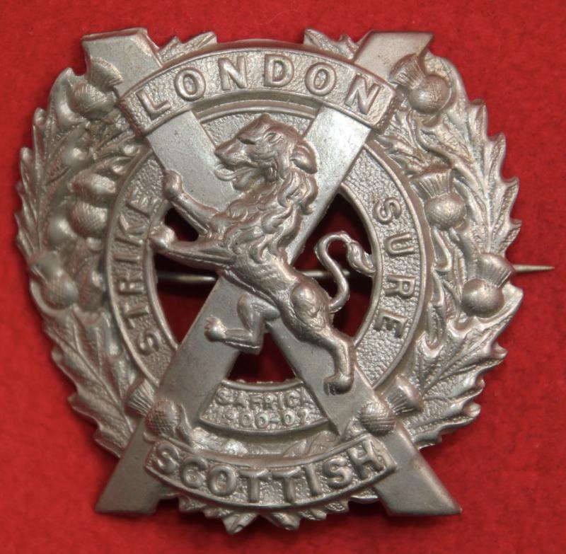 London Scottish Glengarry Badge