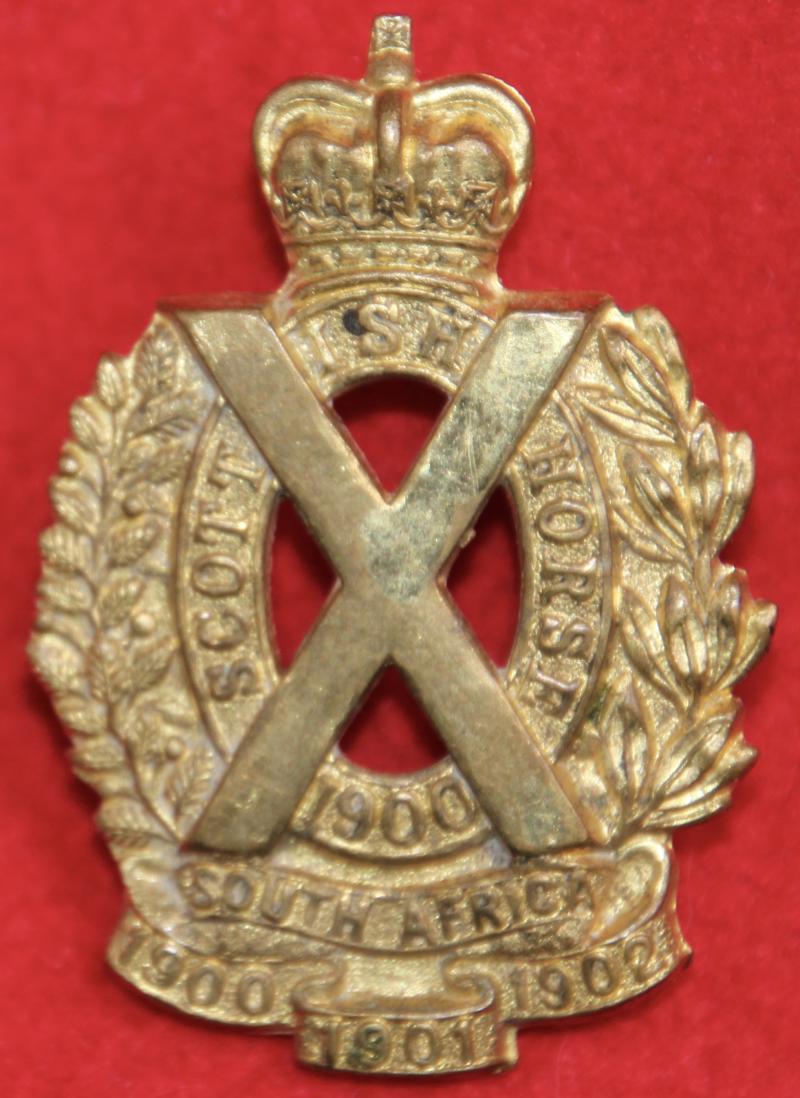 Scottish Horse Bonnet Badge