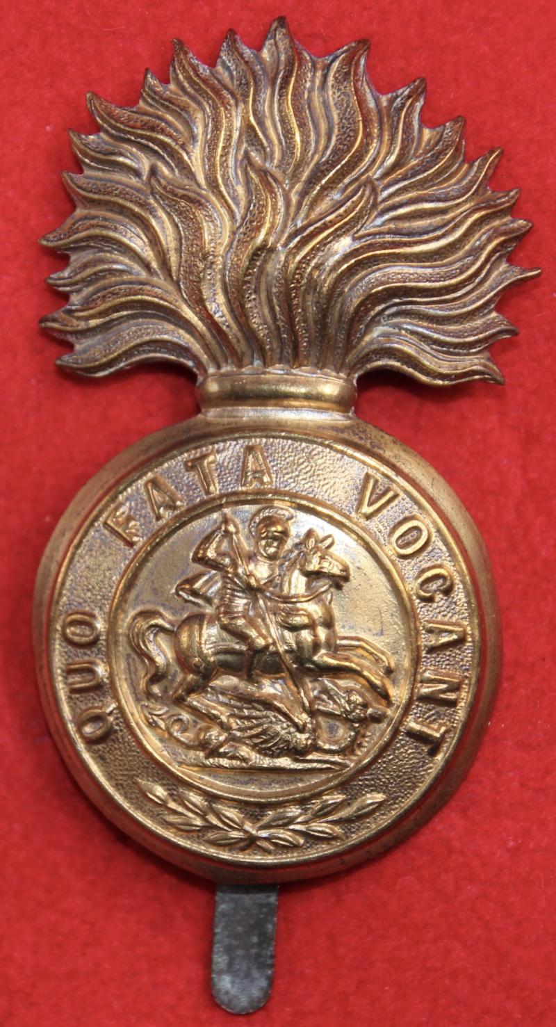 Northumberland Fusiliers Puggaree Badge