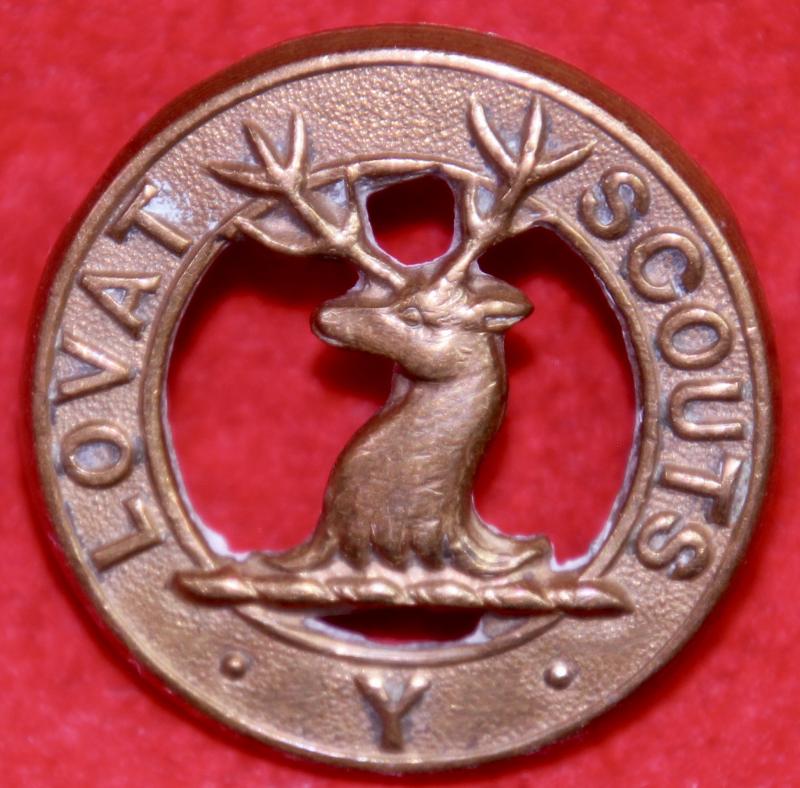 Lovat Scouts Glengarry Badge