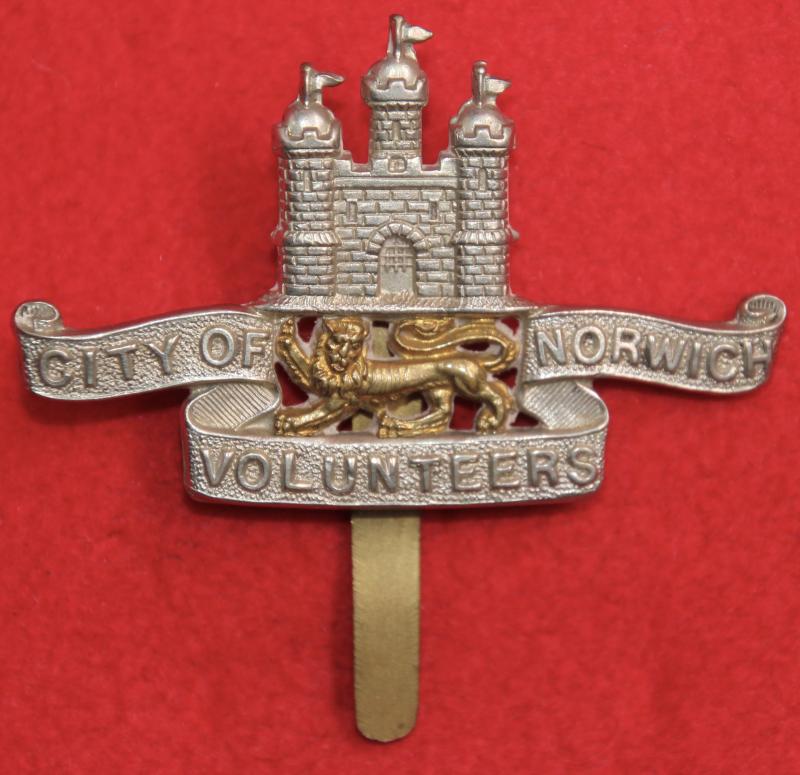 City of Norwich Vols (VTC) Cap Badge