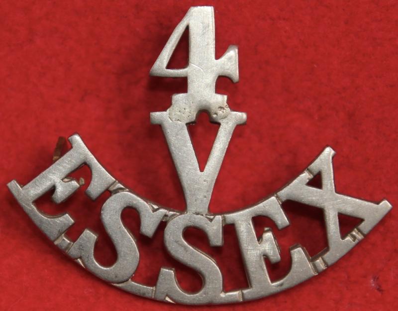 British Army Badges | 4/V/Essex Shoulder Title