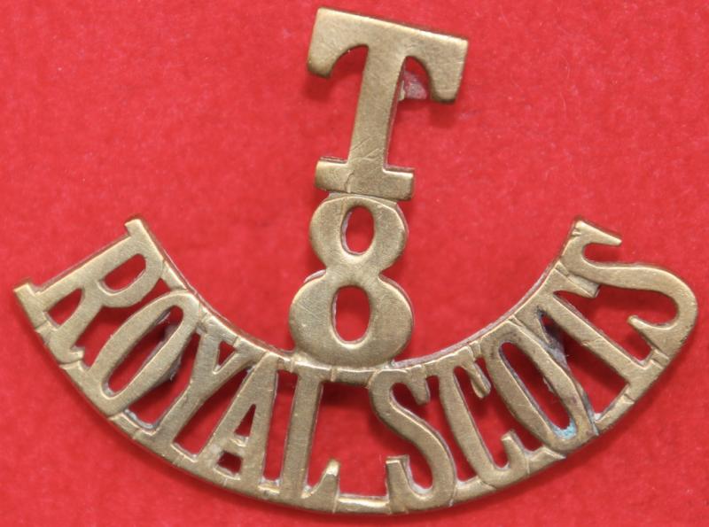 T/8/Royal Scots Shoulder Title