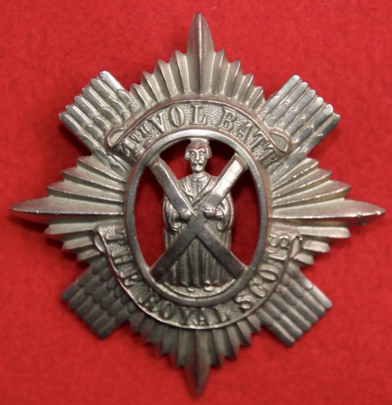 4th VB Royal Scots Glengarry Badge