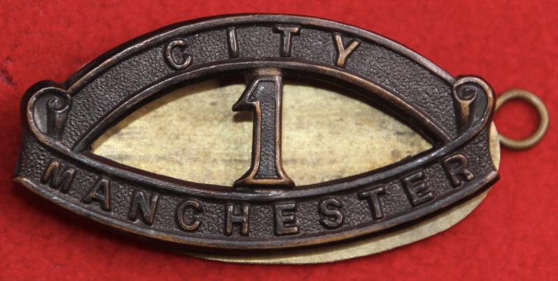 1st City of Manchester Shoulder Title