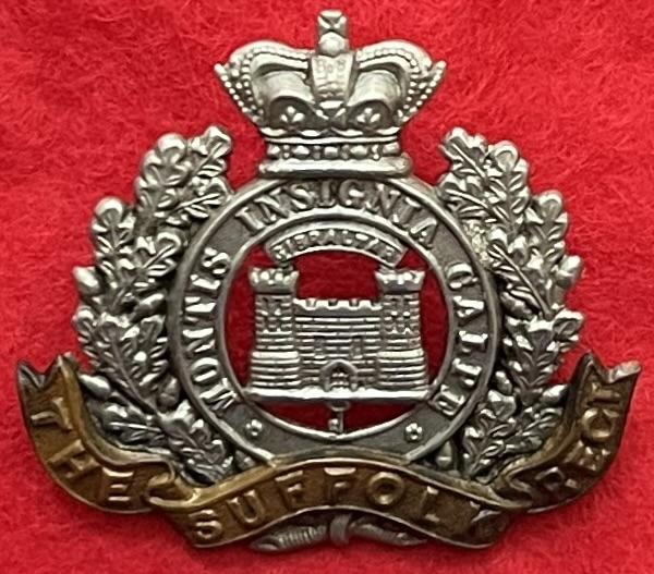 Victorian Suffolk Regt Cap Badge