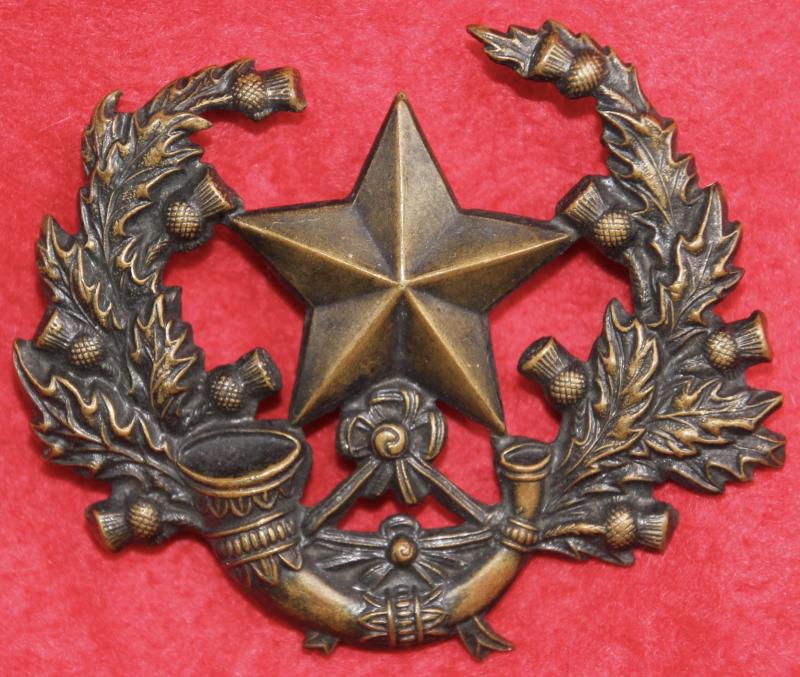 Cameronians Glengarry Badge