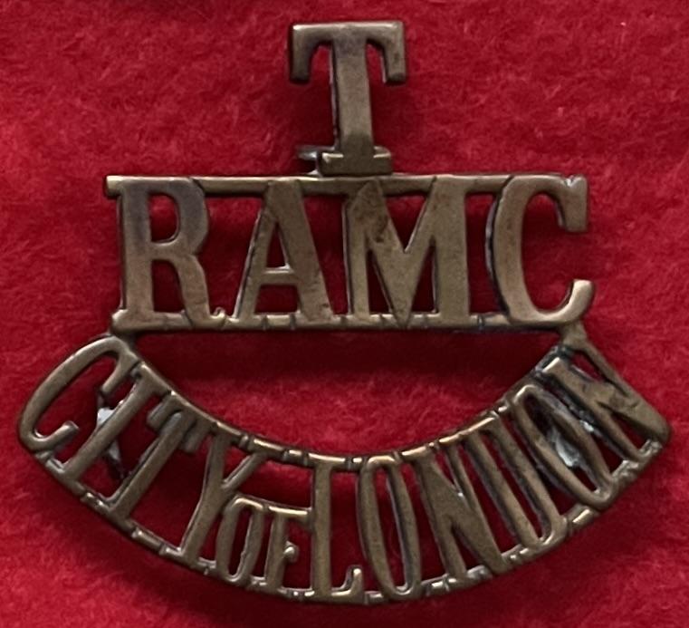 T/RAMC/City of London Shoulder Title