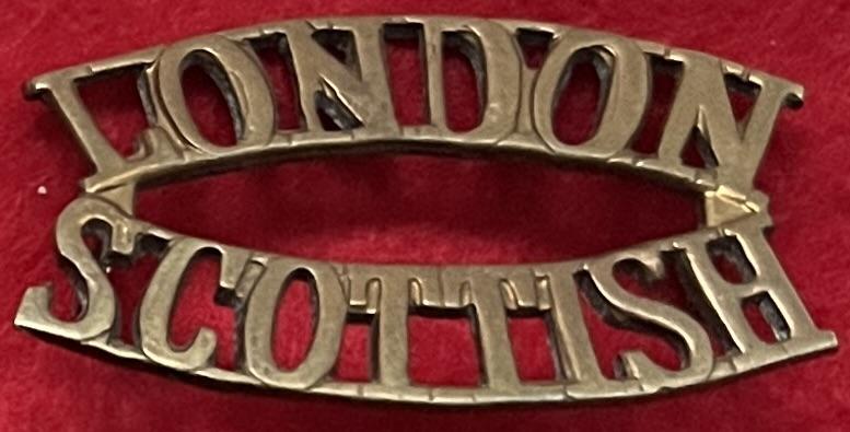 London Scottish Shoulder Title