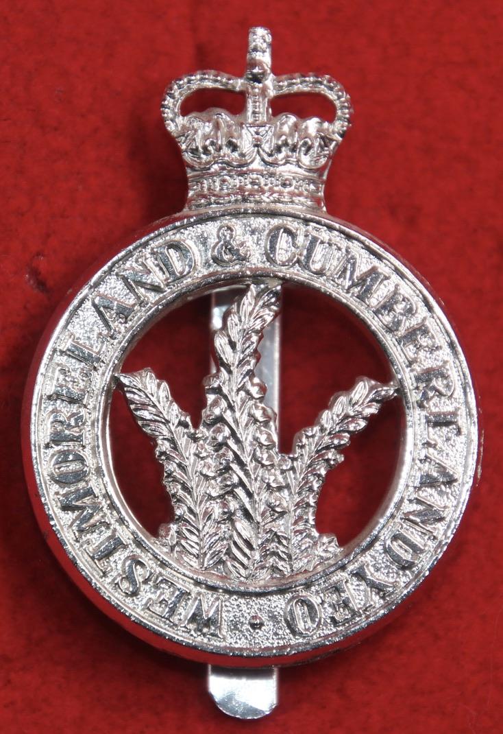 Anodised W&C Yeomanry Cap Badge