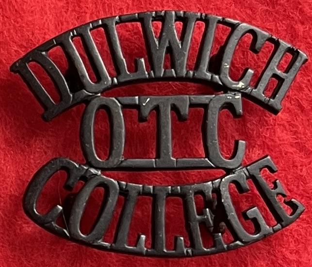 Dulwich/OTC/College Shoulder Title