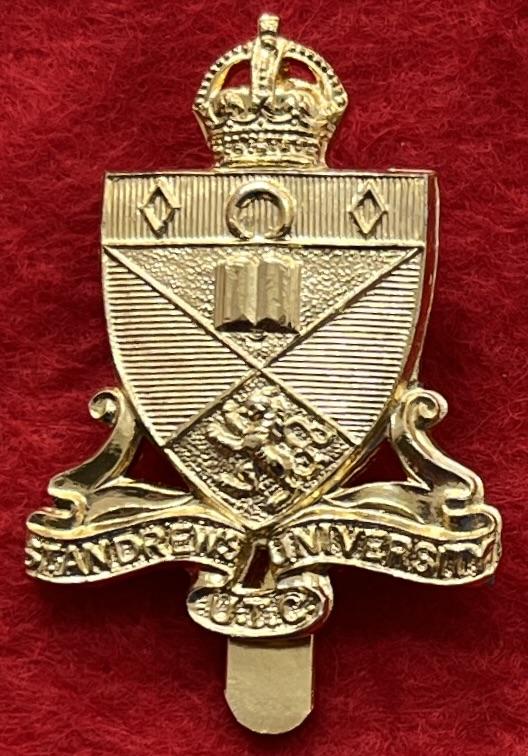 Anodised St Andrews University Cap Badge