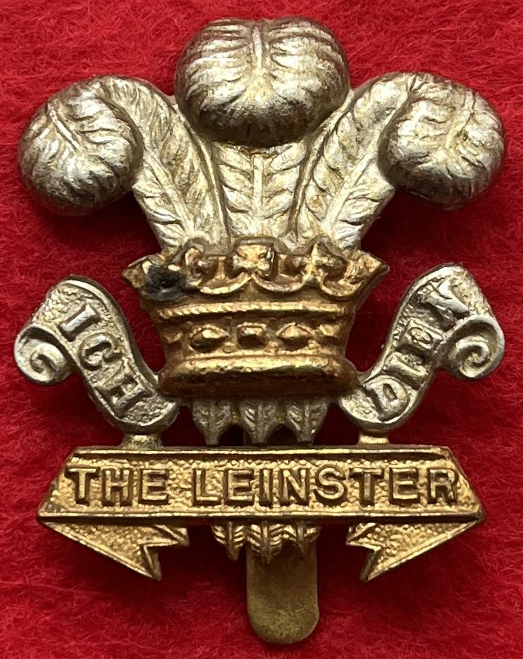 Leinster Regt 'Curly' Cap Badge