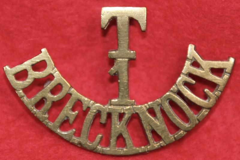 T/1/Brecknock Shoulder Title