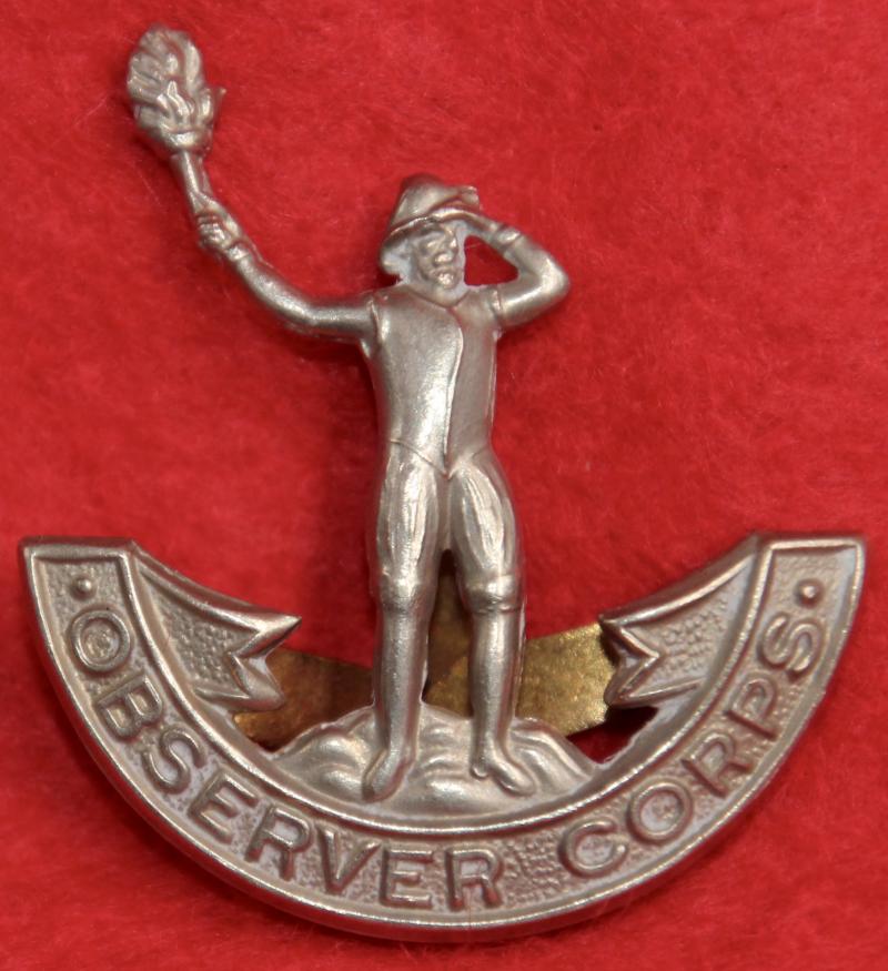 Observer Corps Cap Badge
