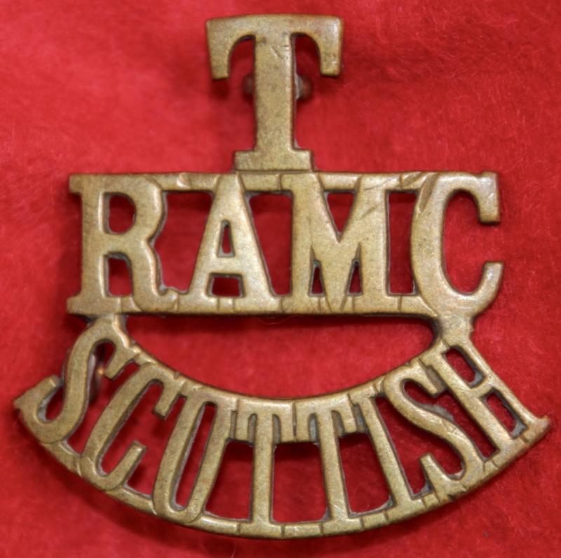 T/RAMC/Scottish Shoulder Title