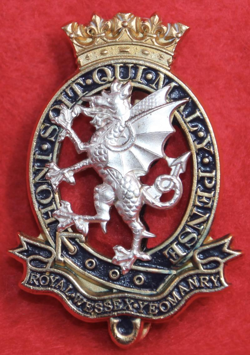 R Wessex Yeomanry Cap Badge