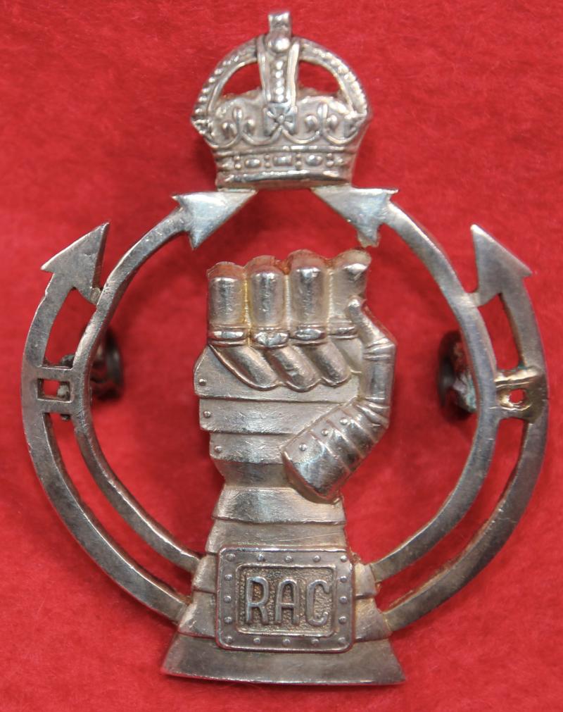 RAC Officer's Cap Badge