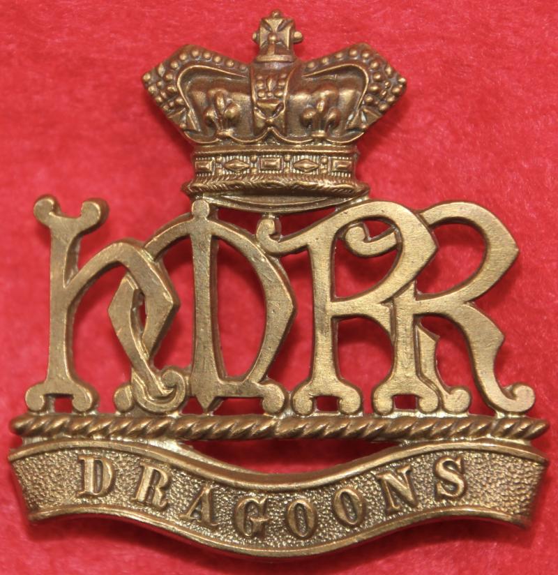 HMRR Dragoons Cap Badge