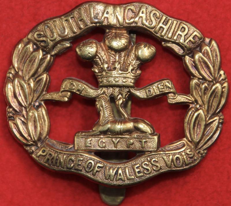 S Lancs (1916) Cap Badge