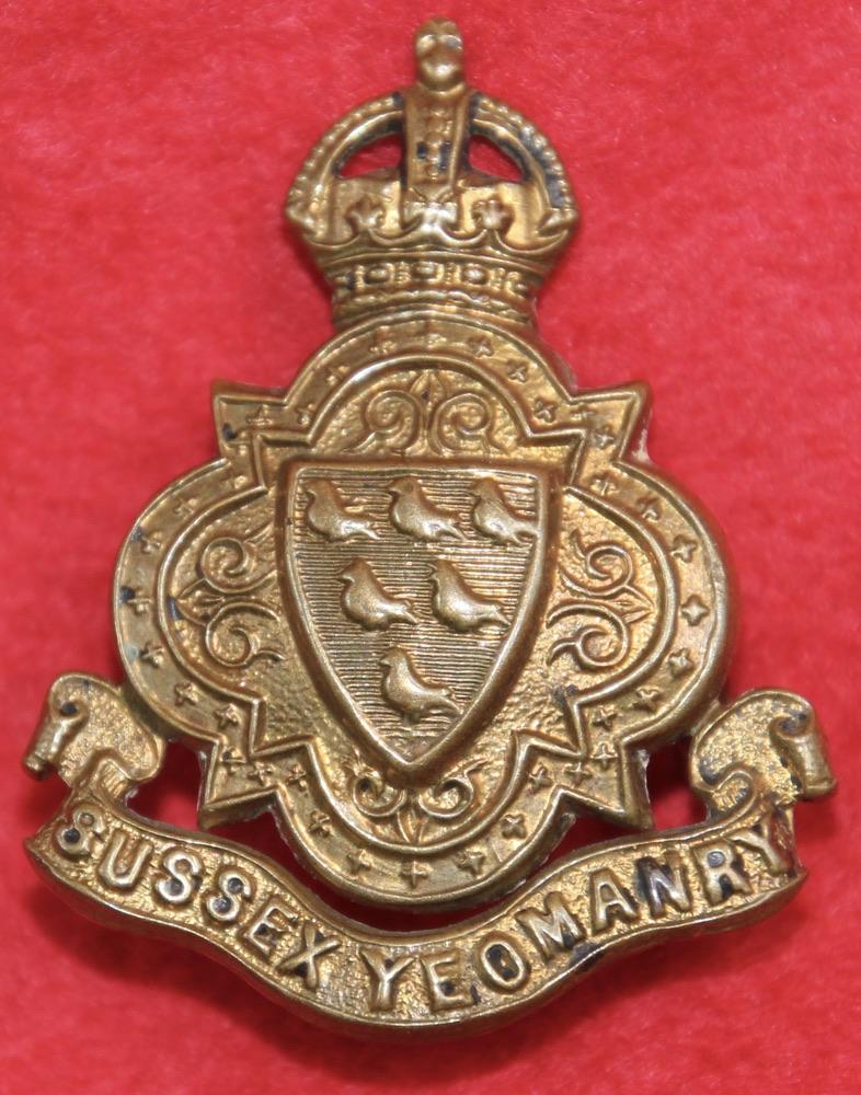 Sussex Yeomanry Cap Badge