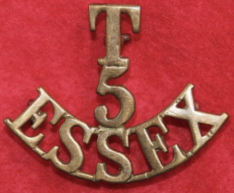 T/5/Essex Shoulder Title