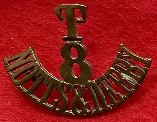 T/8/Notts & Derby Shoulder Title