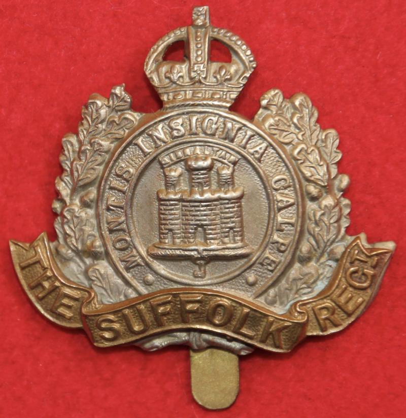 Suffolk Regt (Non-voided) Cap Badge