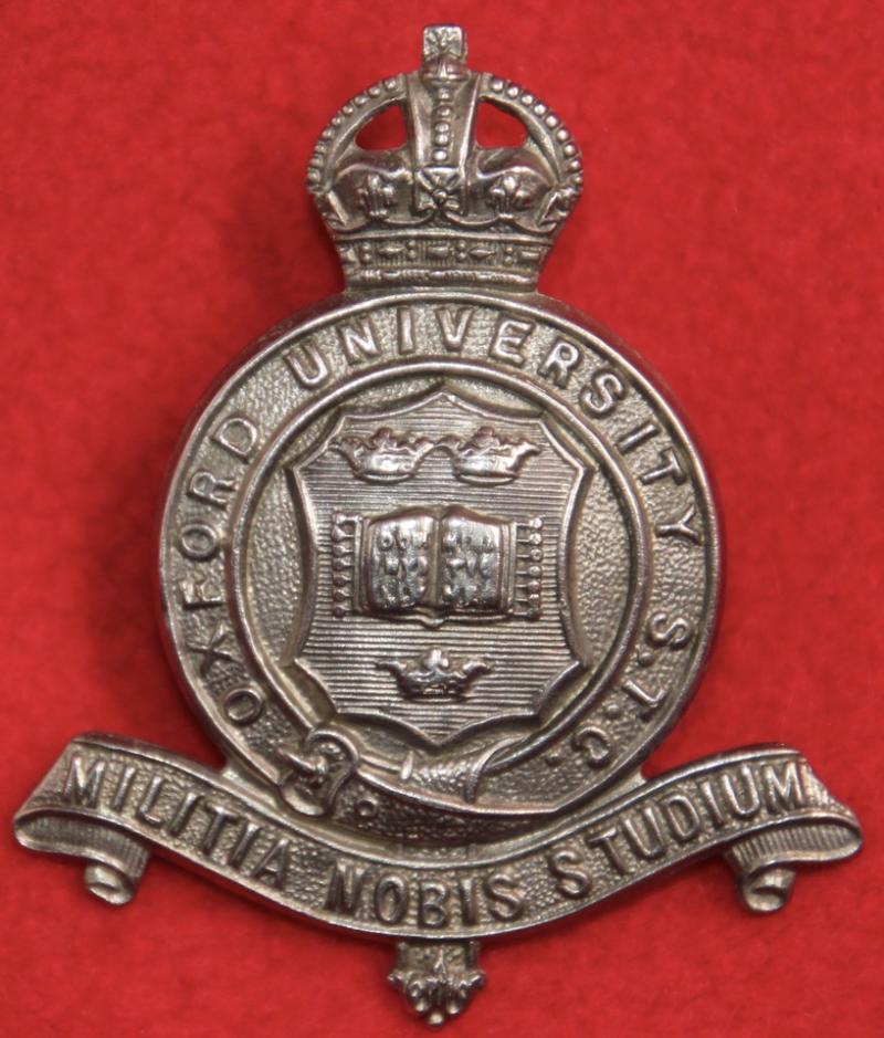 Oxford University STC Cap Badge