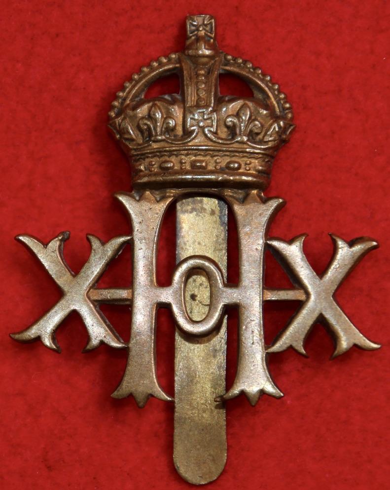 20th Hussars Cap Badge